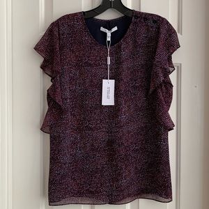 Derek Lam 10 Crosby Ruffle Blouse NWT! $350